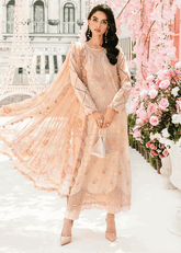 M.Prints | Stitched Embroidered Lawn Suit | MPT-1A