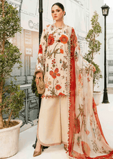 Maria.B | Unstitched Embroidered Lawn Suit | MPT-7A