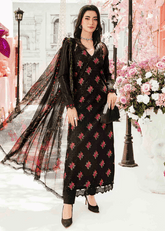 Maria.B | Unstitched Embroidered Lawn Suit | MPT-1B