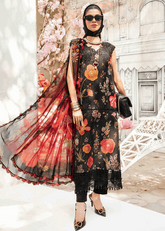 Maria.B | Unstitched Embroidered Lawn Suit | MPT-7B