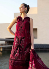 Maria B Luxury Lawn Design 11B | Premium Tailor Stitched 3 Piece Suit