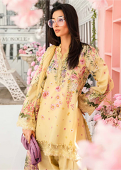 M.Prints | Stitched Embroidered Lawn Suit | MPT-3A