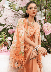 M.Prints | Stitched Embroidered Lawn Suit | MPT-2A