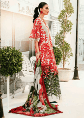 M.Prints | Stitched Embroidered Lawn Suit | MPT-6B