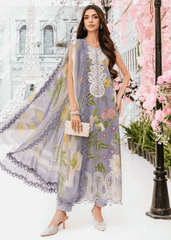M.Prints | Stitched Embroidered Lawn Suit | MPT-4A