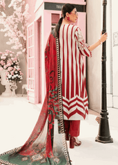 M.Prints | Stitched Embroidered Lawn Suit | MPT-9A