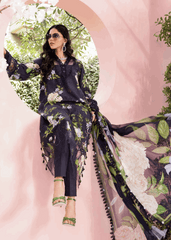M.Prints | Stitched Embroidered Lawn Suit | MPT-2B