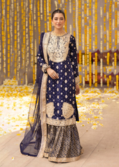 Simrans Aaliyah Mommy and Daughter Collection | Navy