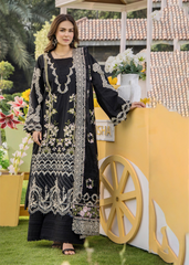 ESHAISHA | Stitched Luxury Lawn Suit | Elegant Evening