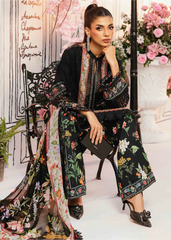 M.Prints | Stitched Embroidered Lawn Suit | MPT-10B