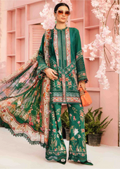M.Prints | Stitched Embroidered Lawn Suit | MPT-10A