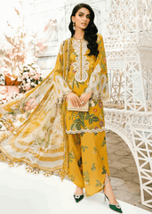 Maria.B | Unstitched Embroidered Lawn Suit | MPT-4B