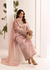 Simrans Serene Blush Pink – Festive Luxury Embroidered 3 Piece Suit