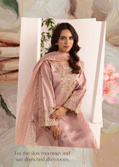 Simrans Serene Blush Pink – Festive Luxury Embroidered 3 Piece Suit