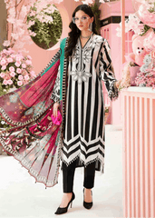 Maria.B | Unstitched Embroidered Lawn Suit | MPT-9B