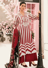 Maria.B | Unstitched Embroidered Lawn Suit | MPT-9A