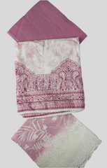 Elegant Unstitched Lawn Suit