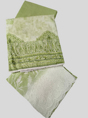 Elegant Unstitched Lawn Suit