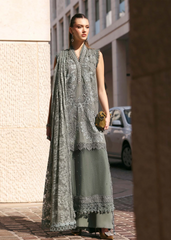 Maria B Luxury Lawn Design 3B | Premium Tailor Stitched 3 Piece Suit