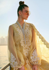 Maria B Luxury Lawn Design 4A | Premium Tailor Stitched 3 Piece Suit