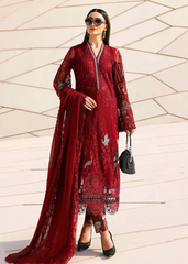 Maria B Luxury Lawn Design 7A | Premium Tailor Stitched 3 Piece Suit