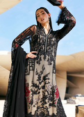 Maria B Luxury Lawn Design 7B | Premium Tailor Stitched 3 Piece Suit