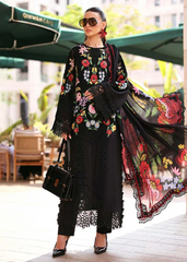 Maria B Luxury Lawn Design 10B | Premium Tailor Stitched 3 Piece Suit