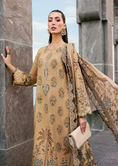 Maria B Luxury Lawn Design 5A | Premium Tailor Stitched 3 Piece Suit