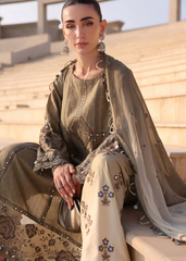 Maria B Luxury Lawn Design 2A | Premium Tailor Stitched 3 Piece Suit