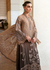 Maria B Luxury Lawn Design 1A | Premium Tailor Stitched 3 Piece Suit