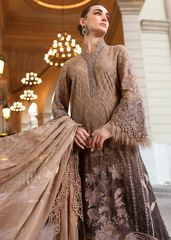 Maria B Luxury Lawn Design 1A | Premium Tailor Stitched 3 Piece Suit