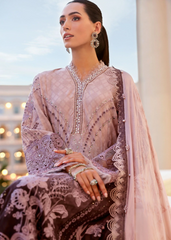 Maria B Luxury Lawn Design 1B | Premium Tailor Stitched 3 Piece Suit