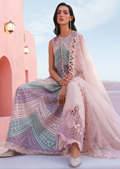 Maria B Luxury Lawn Design 12B | Premium Tailor Stitched 3 Piece Suit