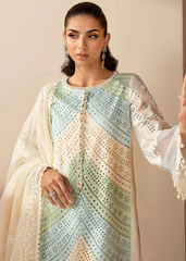 Maria B Luxury Lawn Design 12A | Premium Tailor Stitched 3 Piece Suit
