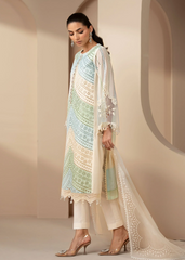 Maria B Luxury Lawn Design 12A | Premium Tailor Stitched 3 Piece Suit