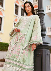 Maria B Luxury Lawn Design 11A | Premium Tailor Stitched 3 Piece Suit