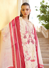 Maria B Luxury Lawn Design 9A | Premium Tailor Stitched 3 Piece Suit