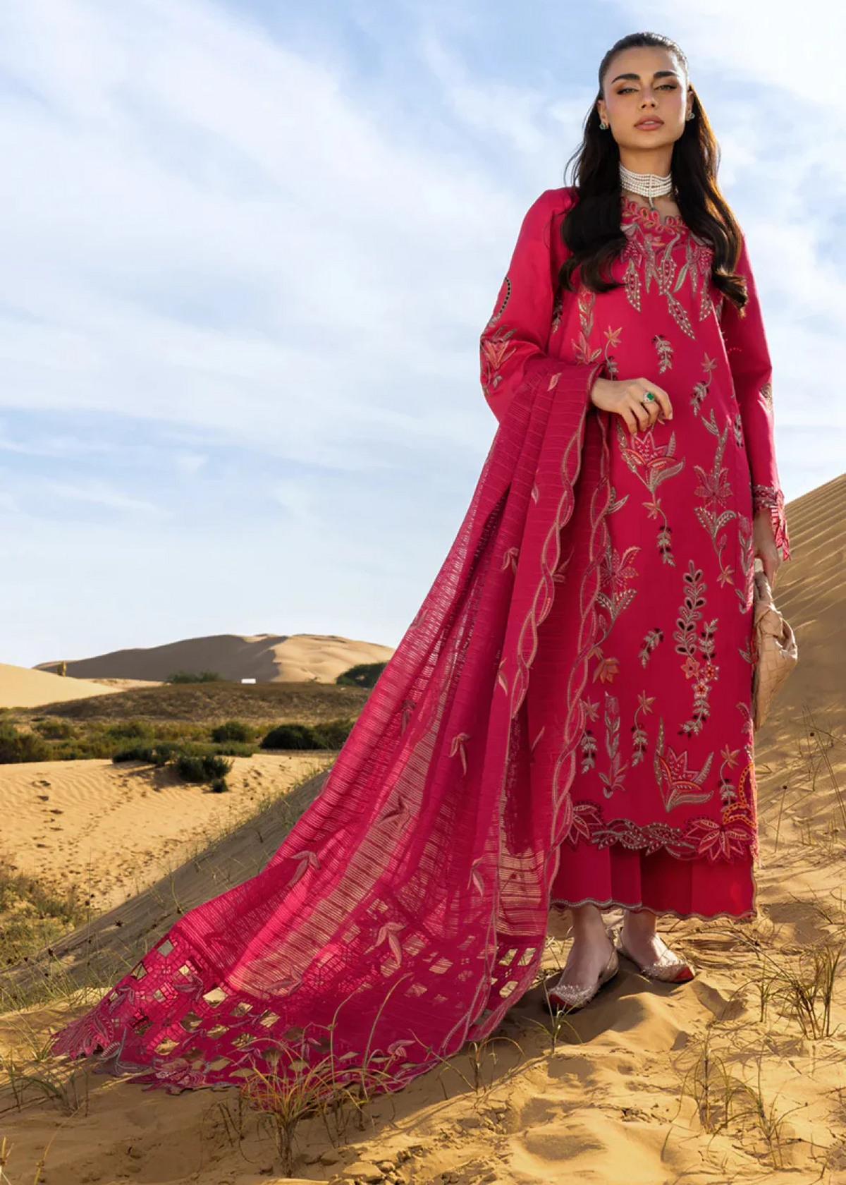 Rang Rasiya Safa Premium Tailor Stitched 3 Piece Suit