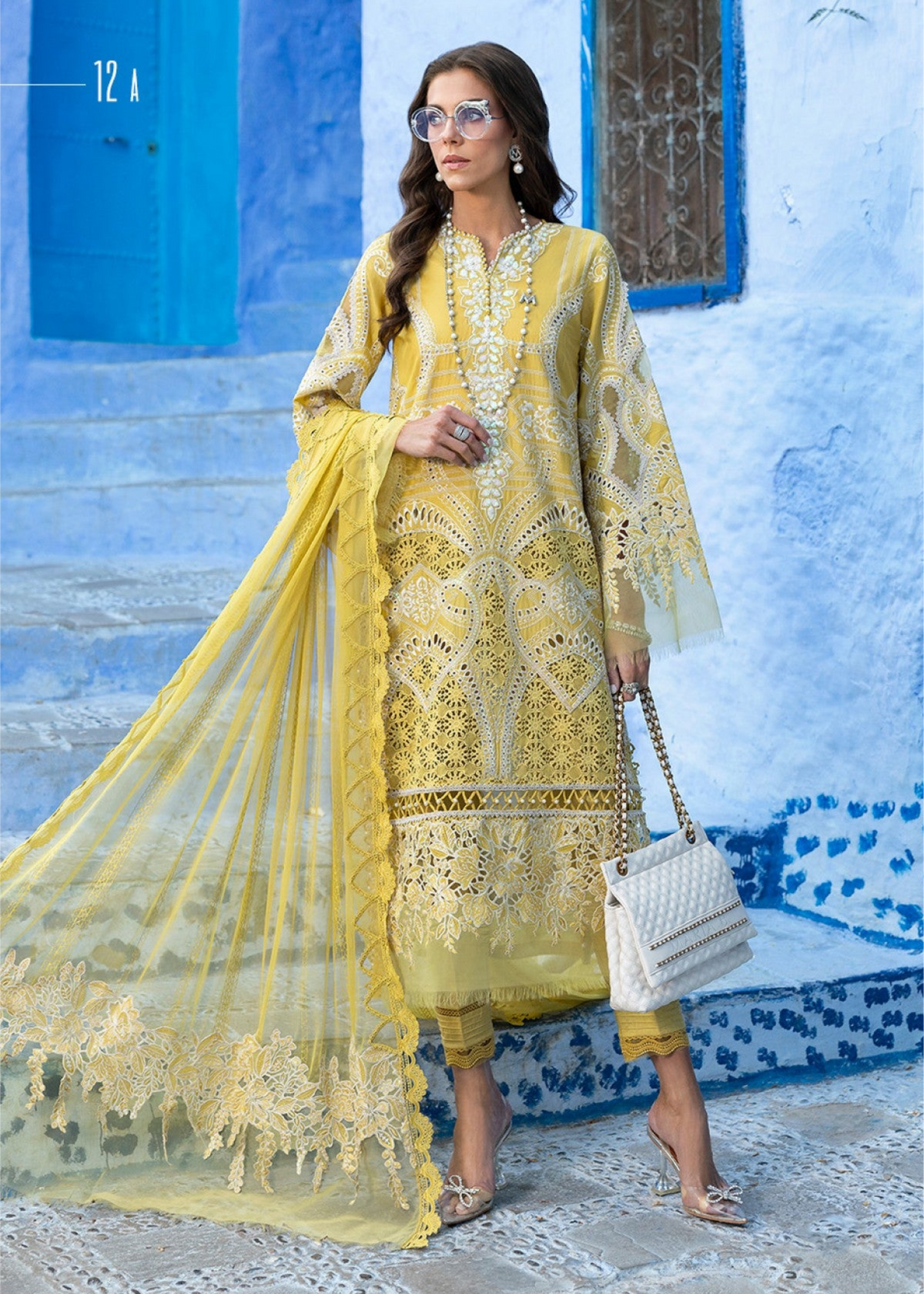 Maria.B | Luxe | Unstitched | D-12A