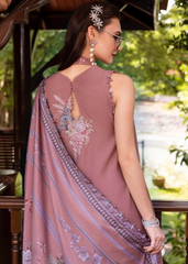 3 Piece Unstitched Embroidered Twill Linen Suit | MPT-2801-A