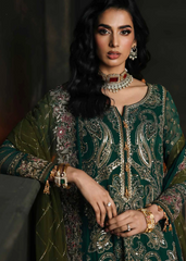 Charizma Aura Embroidered Luxury Chiffon Stitched Outfit - CA26-04