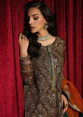 Charizma Aura Embroidered Luxury Chiffon Stitched Outfit - CA26-07