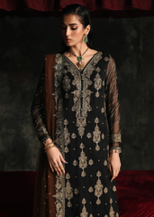 Charizma Aura Embroidered Luxury Chiffon Stitched Outfit - CA26-01