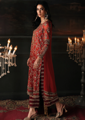 Charizma Aura Embroidered Luxury Chiffon Stitched Outfit - CA26-03