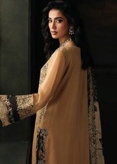 Charizma Aura Embroidered Luxury Chiffon Stitched Outfit - CA26-06