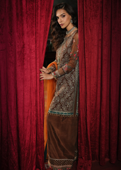 Charizma Aura Embroidered Luxury Chiffon Stitched Outfit - CA26-07
