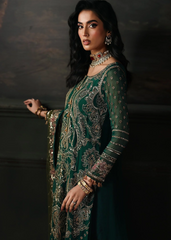 Charizma Aura Embroidered Luxury Chiffon Stitched Outfit - CA26-04