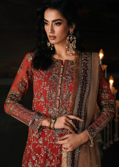 Charizma Aura Embroidered Luxury Chiffon Stitched Outfit - CA26-03