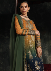 Charizma Aura Embroidered Luxury Chiffon Stitched Outfit - CA26-02