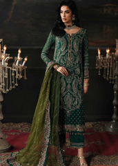 Charizma Aura Embroidered Luxury Chiffon Stitched Outfit - CA26-04